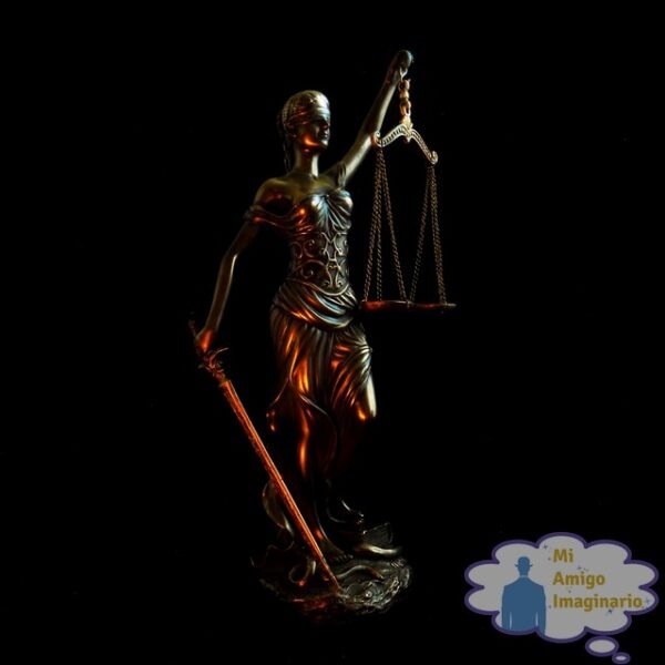 Figura Diosa De La Justicia Themis Pacific 30 cm Mi Amigo Imaginario