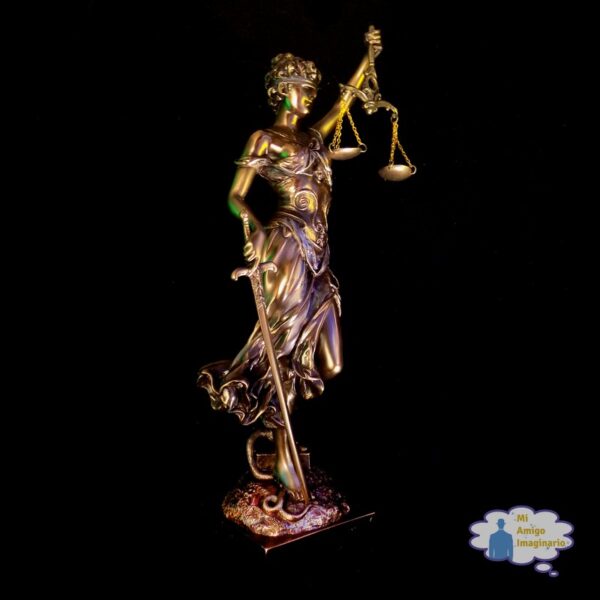 Diosa Griega de la Justicia Figura Balanza y Espada Mi Amigo Imaginario