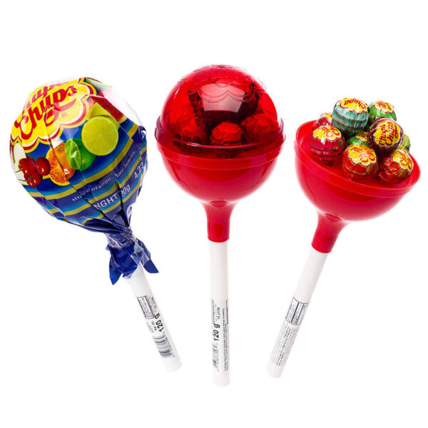 Mini Mega Chupa Chups 10 Paletas Varios Sabores Mi Amigo Imaginario