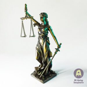 Diosa Griega De La Justicia 20 Cm Derecho Leyes. Mi Amigo Imaginario