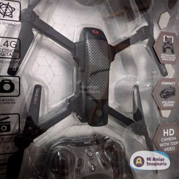 Dron Plegable Asc-2400 Aeronautics Ascend Control Remoto Mi Amigo Imaginario