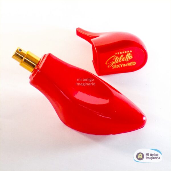 Perfume Ferrera Stiletto Sexy in Red Mirage Brands Tacón Mi Amigo Imaginario