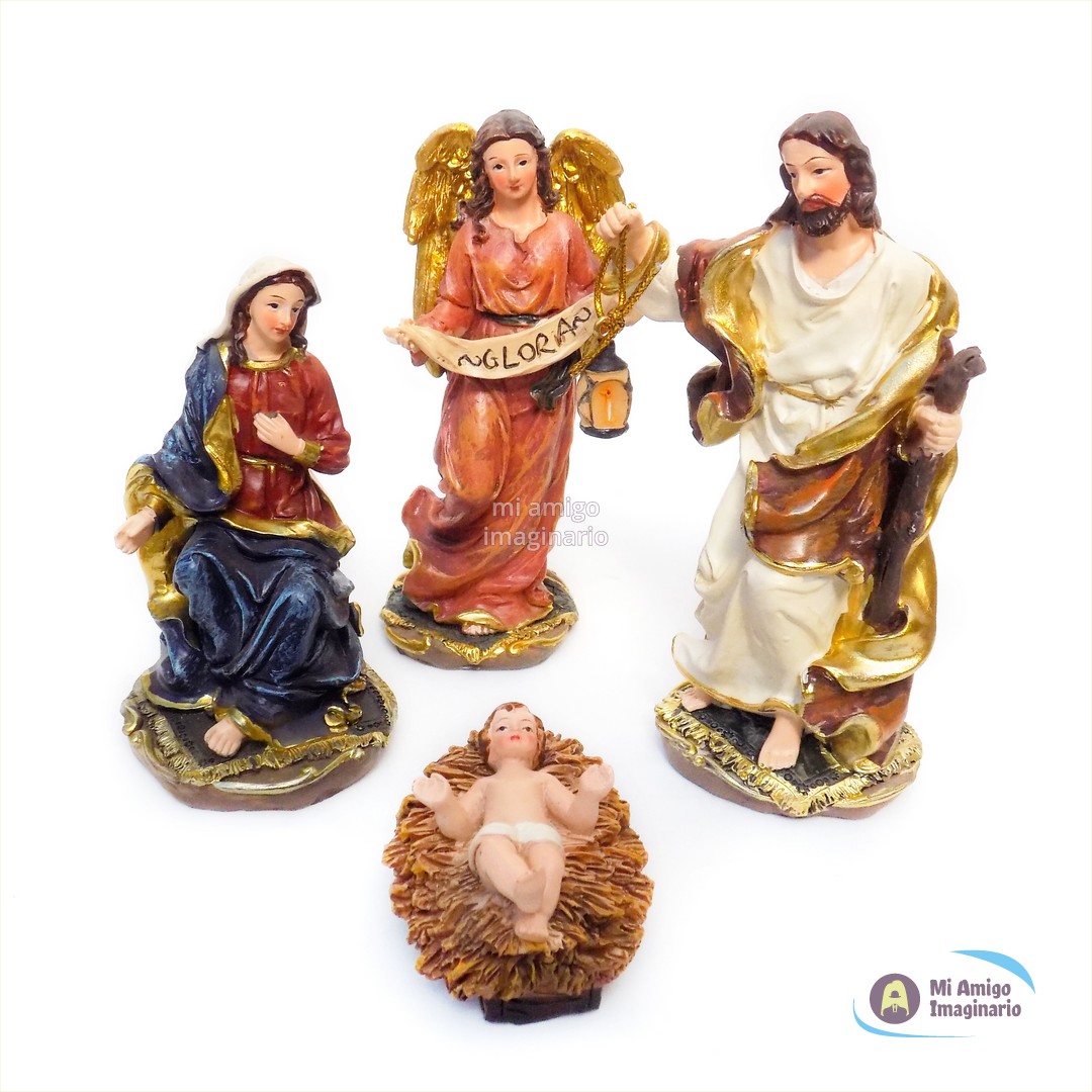 Nacimiento Navideño Realista Tradicional Clásico Resina 12cm Mi Amigo Imaginario Nacimiento Navideño Realista Tradicional Clásico Resina 12cm Mi Amigo Imaginario