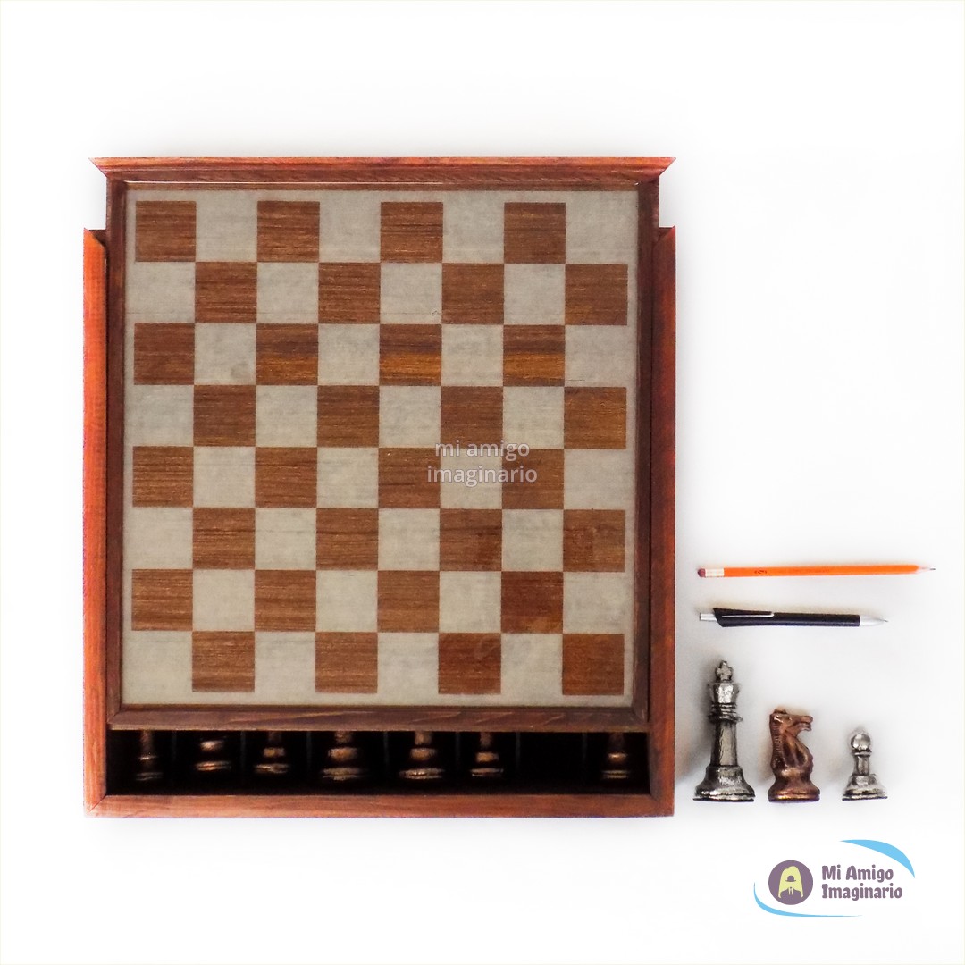 Ajedrez Clásico X Grande 43cm Metal Artesanal Con Estuche Mi Amigo Imaginario Ajedrez Clásico X Grande 43cm Metal Artesanal Con Estuche Mi Amigo Imaginario