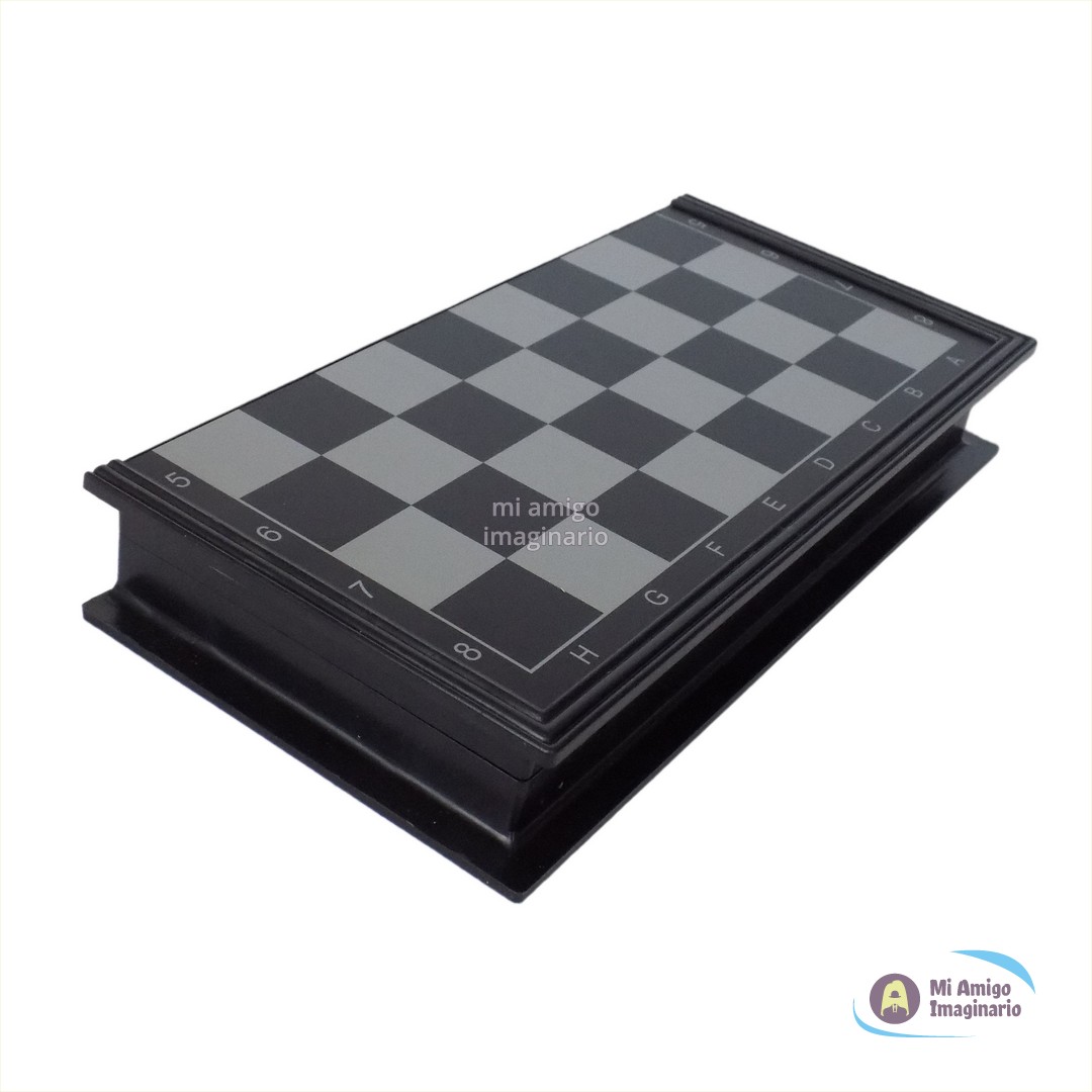 Jili Online Juego de ajedrez de bolsillo, juego de ajedrez de plástico  magnético, juego de ajedrez clásico