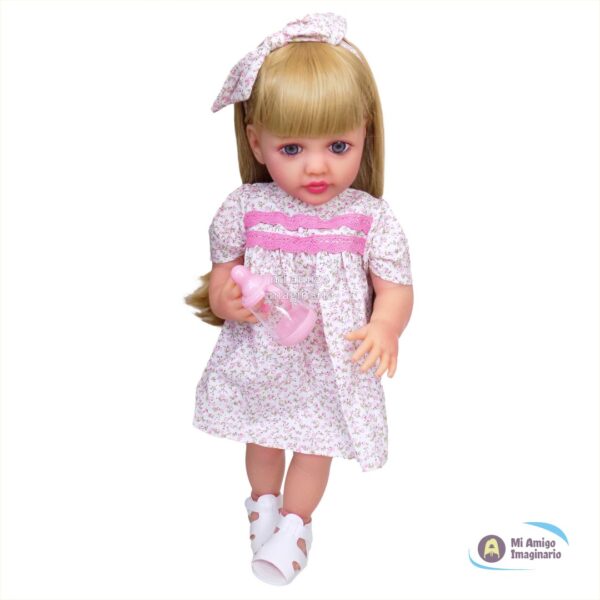 Muñeca Yeez Wood Niña Vinil Vestido Realista con Accesorios Mi Amigo Imaginario