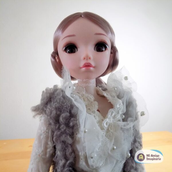 Muñeca Pearls Kawaii Bjd Articulada Vestida Moda 57cm Mi Amigo Imaginario